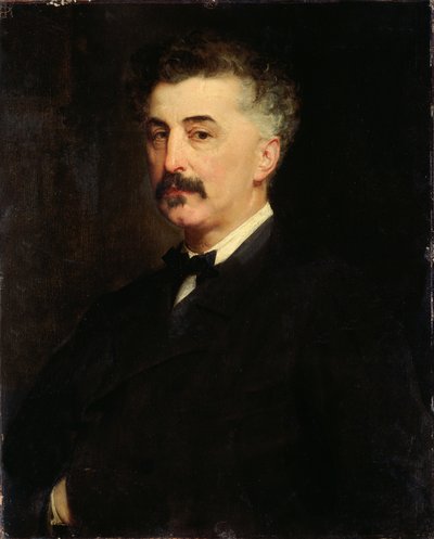 Porträt von P.A. Chikhachev, 1864 von Paul Baudry